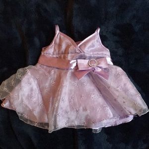 Build a Bear Purple Formal Dress
